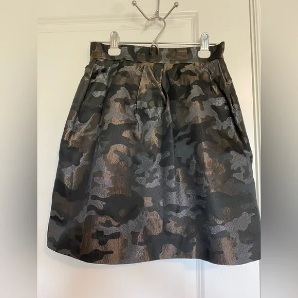 Pink Tartan Gray Black Bubble Cargo Skirt - Picture 1 of 5
